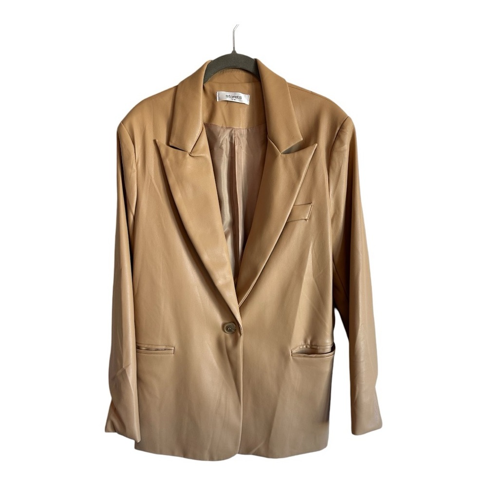 Storets Kimberly Pleather Jacket Size S/M